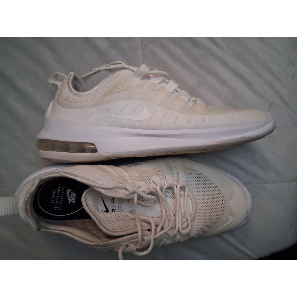 Nike Air Max Axis Women Size 9 White Low Top Running Shoes AA2168-100 - Picture 8 of 14
